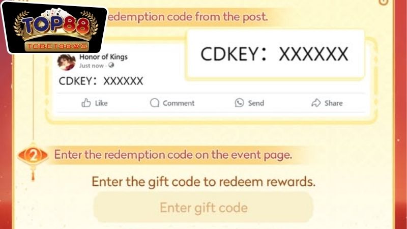 Thực hiện các bước để nhận thưởng từ nhà cái